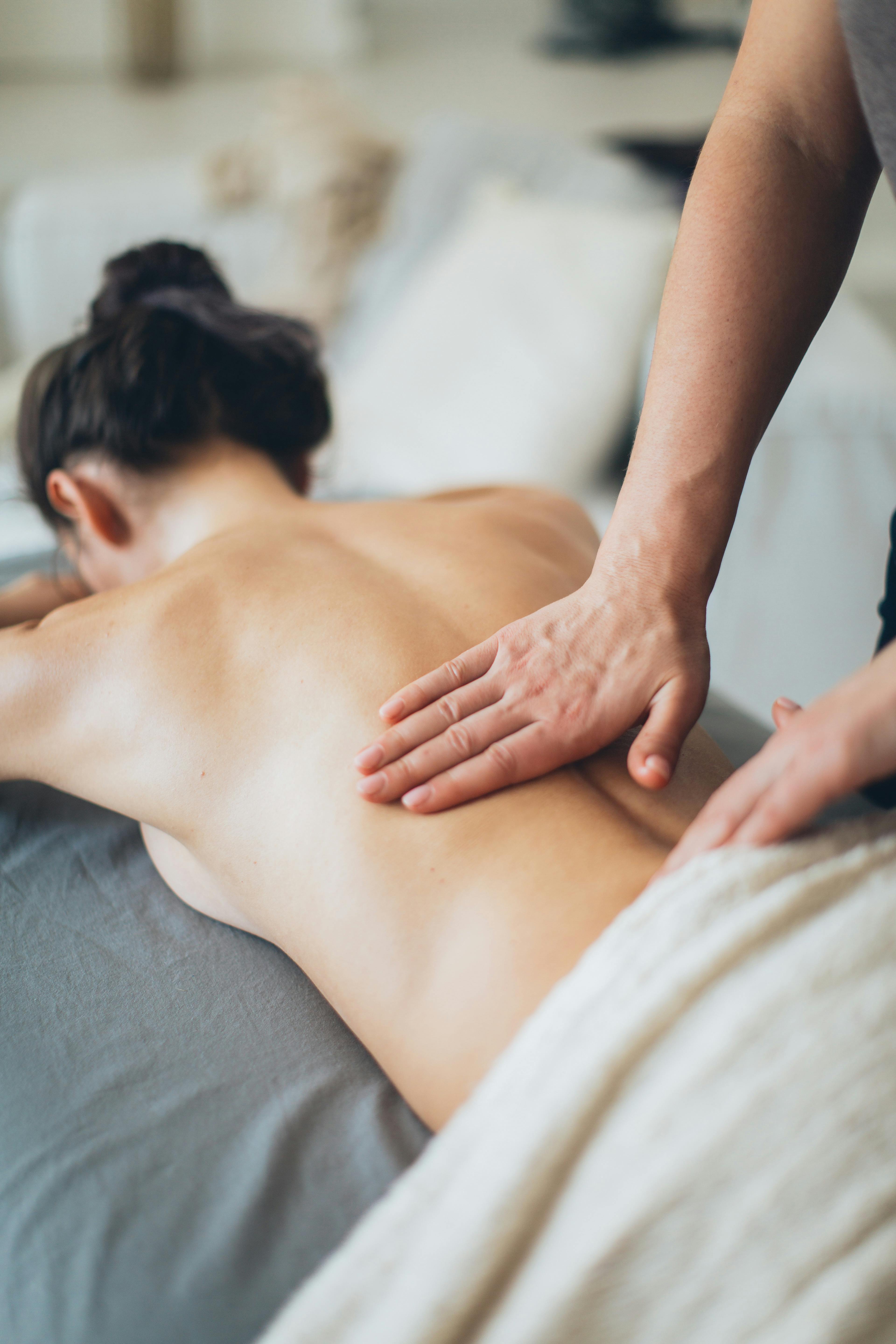 Massage détente dans un spa